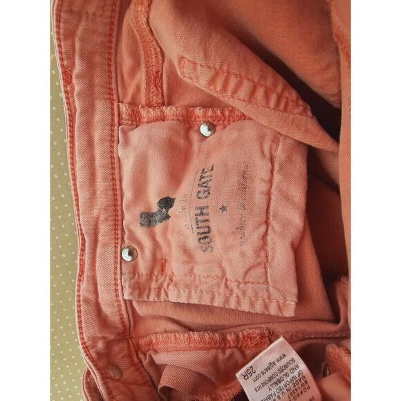 Adriano Goldschmid Jeans Womens 25x28 Pink The Legging Ankle Super Skinny - Picture 6 of 12